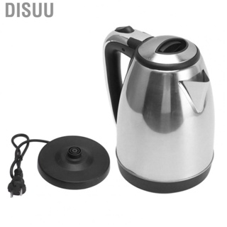 Disuu Water Boiler Heater  Electric Teapot 304 Stainless Steel 2L Boil Dry Protection  for Office