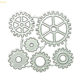 Love Gearwheel แผ่นแม่แบบ ตัดลาย DIY สําหรับตกแต่งห้องเรียน โรงเรียน