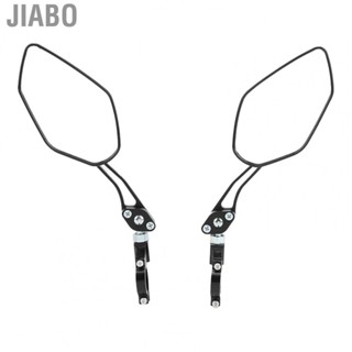 Jiabo Bike Mirrors Clear  Rear View Mirror with Accessories for Electric Bicycles Motorcycles Mountain Bikes