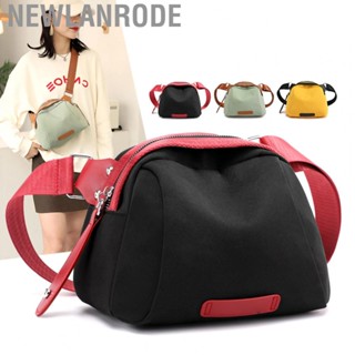 Newlanrode Shoulder Messenger Bag Simple Stylish Soft Nylon Large  Women Casual