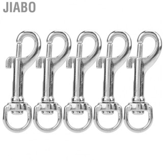 Jiabo Stainless Steel Spring Snap Hook  Practical To Use Beautiful Appearance Diving Double Ended for Sports Equipment Leather Products