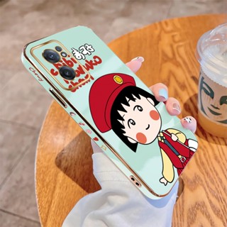 เคสโทรศัพท์มือถือนิ่ม ขอบสี่เหลี่ยม พิมพ์ลายเชอร์รี่ มีทบอล หรูหรา สําหรับ OnePlus 8 9 Pro 8T Nord CE 2 5G