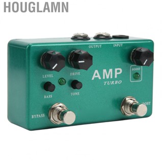 Houglamn Guitar Pedals  Balanced Gains Overdrive Boost Effect Pedal True Bypass Metal for Guitars