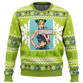 เสื้อกันหนาว ลายคริสต์มาส Jolyne Kujos Bizarre Adventure