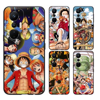 Infinix Hot 20 Play 20s 20i 20 4g Hot 12 Play 12i เคสโทรศัพท์มือถือแบบนิ่ม ลาย One Piece Luffy สําหรับ