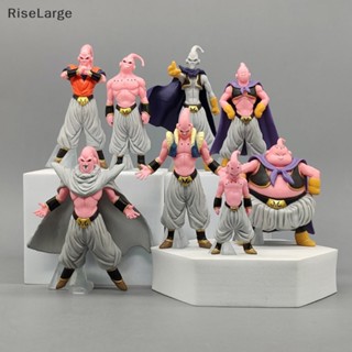 [RiseLarge] ฟิกเกอร์ Dragon Ball ZERO Majin Buu Figurine DBZ Super Saiyan ของเล่น ของขวัญ สําหรับเด็ก 8 ชิ้น