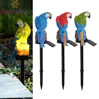 【COLORFUL】LED Solar Light Waterproof 15cm Garden Lights Outdoor Garden Ornament Lamp