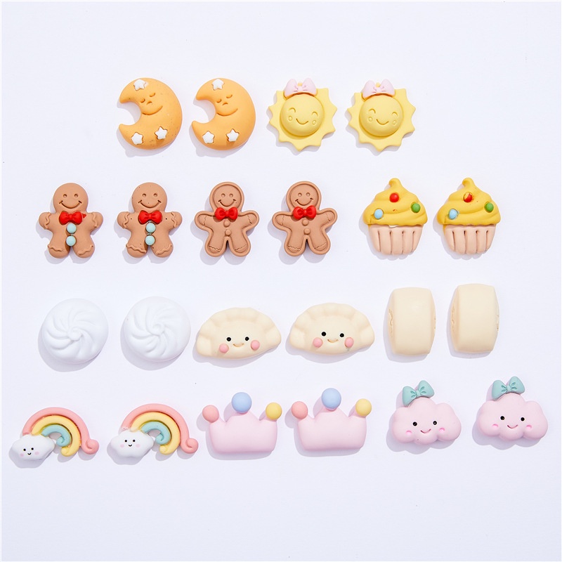 [3#] การ์ตูนเมฆเรซิ่น อุปกรณ์เสริม diy เหมือนเด็ก กาวครีม เคสโทรศัพท์ กิ๊บติดผม โฮมเมด วัสดุรองเท้า หัวเข็มขัด ถ้วยน้ํา แผ่นปะรูรองเท้า อุปกรณ์เสริม FN