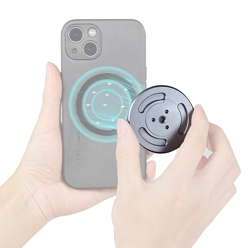 FEICHAO สําหรับ DJI SE / OM4 / OM5 / OM6 / OM7 / OM7P มือถือโคลงอลูมิเนียมแหวนโทรศัพท์มือถืออะแดปเตอ