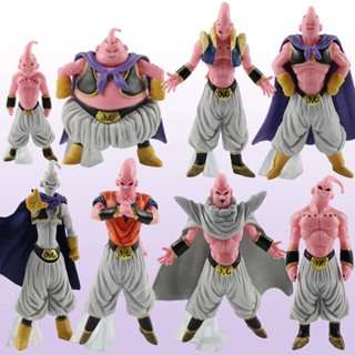 โมเดลฟิกเกอร์ Dragon Ball Z Buu PVC ขนาด 7-11 ซม. ของเล่นสะสม สําหรับเด็ก 8 ชิ้น ต่อชุด