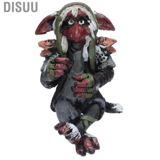 Disuu Big Goblin Resin Figurines Garden Statue Modern for Christmas Holiday