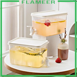 [Flameer] เหยือกน้ําเย็น พร้อมก๊อกน้ํา 3.5 ลิตร สําหรับตู้เย็น บ้าน งานแต่งงาน