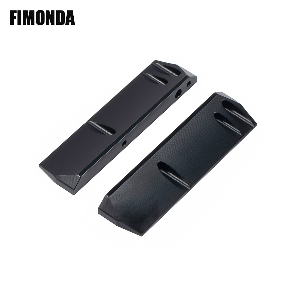 ถาดเลื่อนอิเล็กทรอนิกส์ Delrin TRX4M สําหรับอัพเกรดรถไต่หินบังคับ 1/18 TRX4-M 2 ชิ้น