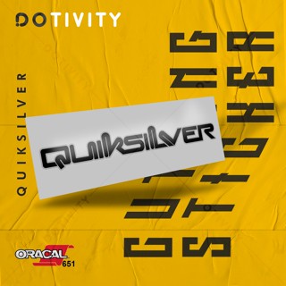 Quiksilver สติกเกอร์ตัด V5