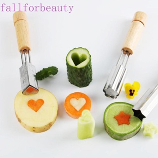 FALLFORBEAUTY แม่พิมพ์สเตนเลส รูปผลไม้ สําหรับทําคุ้กกี้ แป้งโดว์ DIY