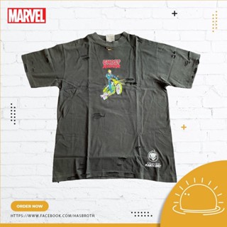  Marvel Comics T-Shirt HP-033 - Ghost Rider size XXXL (Black) Cotton 100% แขนสั้น วินเทจ