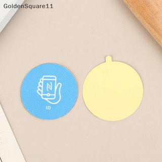 Goldensquare สติกเกอร์ป้ายแท็ก โลหะ เขียนทับได้ RFID 125KHz T5577