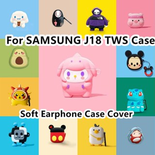 พร้อมส่ง!เคสหูฟัง แบบนิ่ม ลายการ์ตูน สําหรับ SAMSUNG J18 TWS SAMSUNG J18 TWS