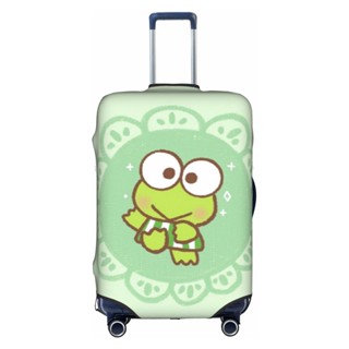 【พร้อมส่ง】Keroppi ผ้าคลุมกระเป๋าเดินทาง ผ้าสแปนเด็กซ์ แบบหนา ยืดหยุ่นสูง ซักทําความสะอาดได้ 18-32 นิ้ว