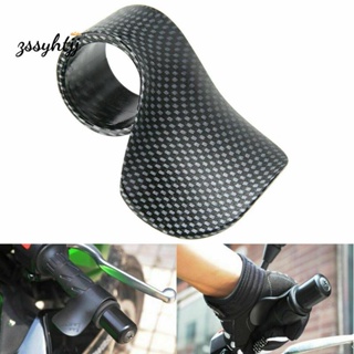 อุปกรณ์เสริมรถจักรยานยนต์ E-Bike Grip Throttle Assist คาร์บอนไฟเบอร์ Moto Wrist Cruise Control Cramp Rest Aid Grips