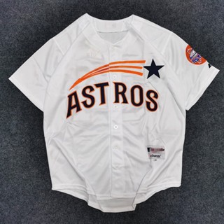 เสื้อกีฬาเบสบอลแขนสั้น ปักลาย Mlb Jersey Jersey สไตล์ฮิปฮอป สําหรับผู้ชาย และผู้หญิง