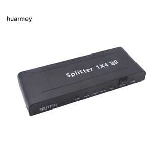 Huarmey ตัวแยกสัญญาณวิดีโอ เข้า 1 ออก 4 HDMI ความคมชัดสูง สําหรับเครื่องเล่น DVD