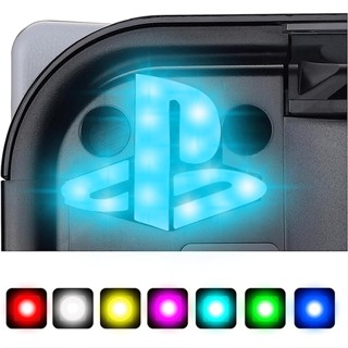 ไฟโลโก้ RGB LED สําหรับคอนโซล PS5 โลโก้เรืองแสง สําหรับคอนโซลดิจิทัล PS5 8 สี