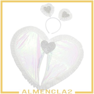 [Almencla2] ที่คาดผมคอสเพลย์ ปีกนางฟ้า สําหรับปาร์ตี้ งานแต่งงาน