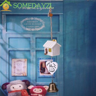 SOMEDAYZL โมบายกระดิ่งลม ของขวัญเด็ก สําหรับตกแต่งภูมิทัศน์ DIY