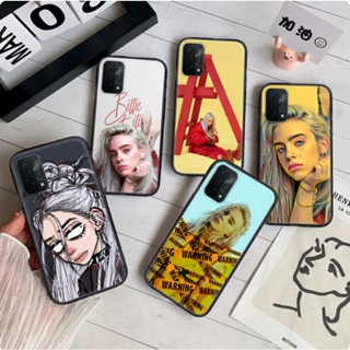 เคสโทรศัพท์มือถือแบบนิ่ม ลายนักร้อง Billie Eilish สําหรับ OPPO A73 A91 F15 A92 A72 A52 A93 A94 4G F5 A73 F7 F9 A7X F11 A9 F11 Pro