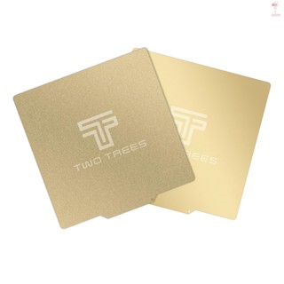 พร้อมส่ง TWO TREES ผ้าปูที่นอน PEI พร้อมสติกเกอร์แม่เหล็ก ยืดหยุ่น ถอดออกได้ 220*220 มม. สําหรับ Creality Ender 5 Pro CR 2