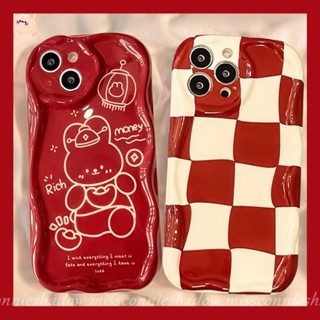 เคสโทรศัพท์มือถือ ขอบโค้ง ลายกระต่าย 3D สีแดง สําหรับ Vivo Y36 Y15 Y22 Y30 Y15A Y31 Y50 Y12i Y20 Y91C Y35 Y12s Y16 Y22s Y12 Y21A Y91 Y20s Y15s Y11 Y20i Y17 Y51 Y33s Y21s Y21 Y02