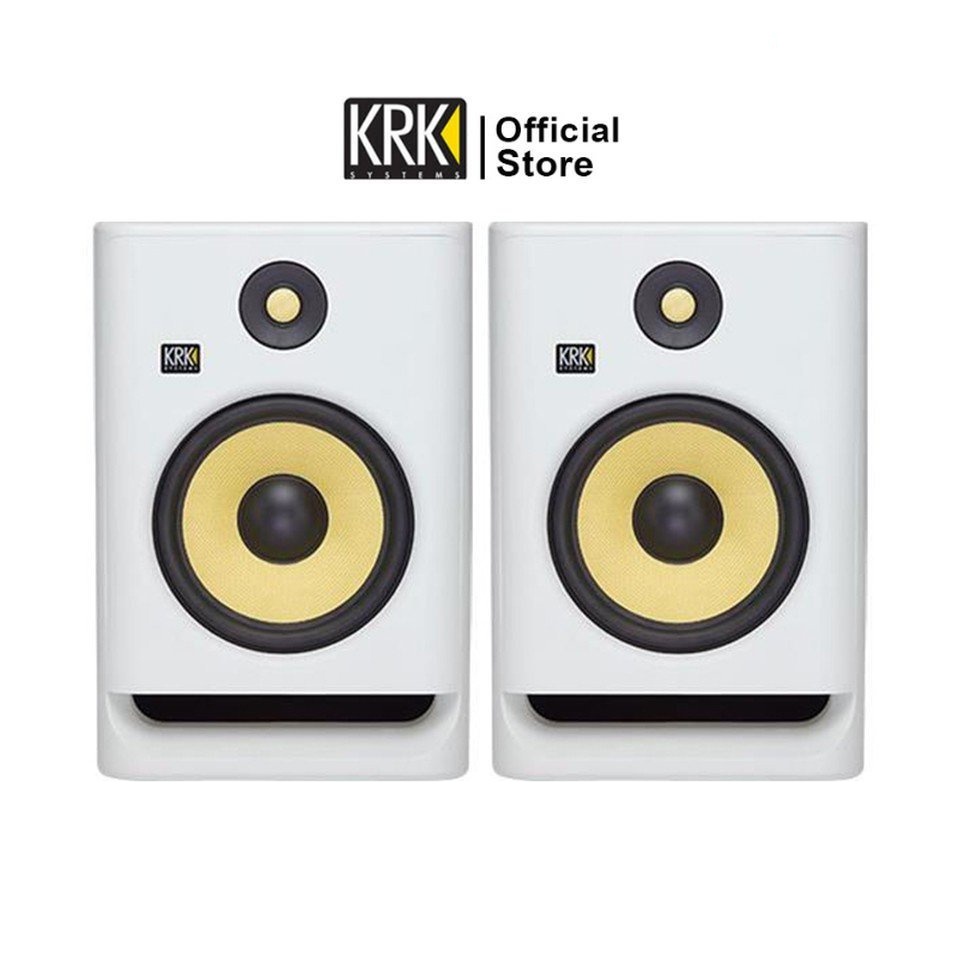 KRK Rokit RP7 G4 (ต่อคู่) White ลำโพงสตูดิโอ ลำโพงมอนิเตอร์ studio monitors speaker