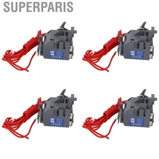 Superparis 4PCS Shunt Trips Release Device Circuit Breaker Contact Accessories AC230V