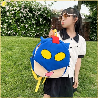 [LBE] Cute Superman Mask Crayon Crayon Small Children&amp;#39;s Backpack Portable Dynamic Superman กระเป๋าโรงเรียนอนุบาล