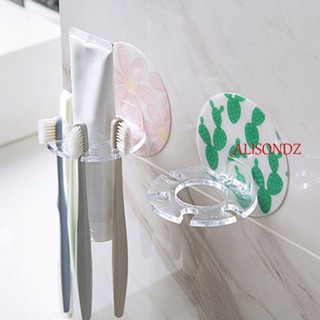 ALISONDZ ที่เก็บแปรงสีฟัน พลาสติก อเนกประสงค์ ดีไซน์สร้างสรรค์ สําหรับห้องน้ํา