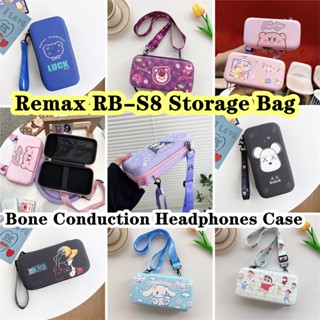 【Case Home】กระเป๋าเก็บหูฟัง แบบพกพา สําหรับ Remax RB-S8 Remax RB-S8