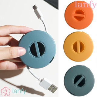 LANFY กล่องจัดเก็บสายหูฟัง แบบพกพา