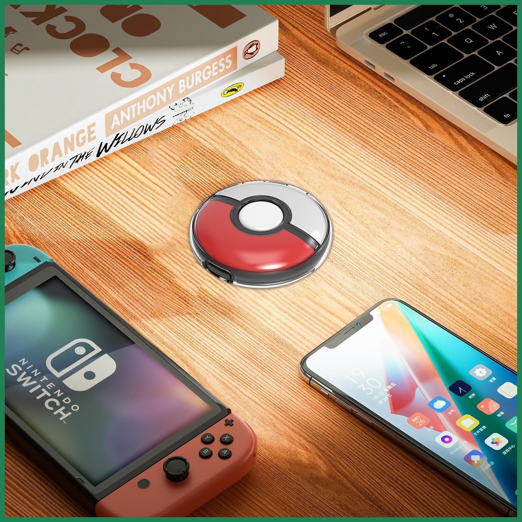 กระเป๋าเคสแข็ง แบบใส ลายโปเกม่อน โกพลัส แบบพกพา สําหรับจัดเก็บของ