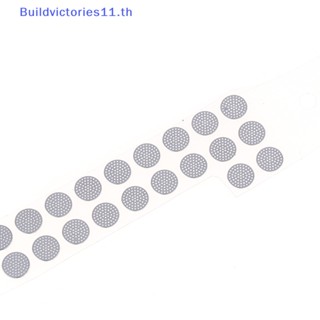 Buildvictories11 ตาข่ายกรองฝุ่นหูฟังอินเอียร์ พร้อมกาว 4.0-5.0 มม. 20 ชิ้น