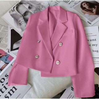 🔥พร้อมส่ง🔥MSD เสื้อสูท ชุดสูทผู้หญิง Blazer สูท สูทแขนยาว 6 สี