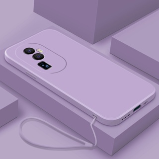 [ฟรีสายคล้อง] Oppo Reno 10 Pro+ reno10 Pro+Plus 5G คุณภาพสูง ซิลิโคนเหลว เคสป้องกันเลนส์กล้อง เคสนิ่ม