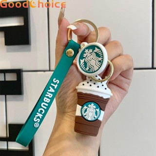 【Good】Cute Starbucks Coffee Cup Keychains Cartoon Key Ring Holder Gifts for Friends【Ready Stock】