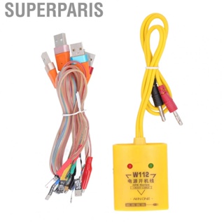 Superparis Power Boot Control Cable  Mobile Phone  Test Intelligent Overvoltage Protection TPE Red Copper for Repairment