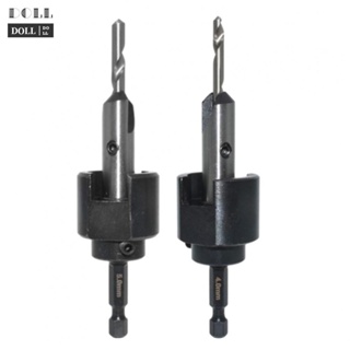 ⭐READY STOCK ⭐Woodworking Countersink Drill Bits Depth Stop Adjustable Collar Hex Shank Wrench