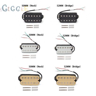 ⭐READY STOCK ⭐Ceramic Humbucker Pickup Set Double Coil Neck and Bridge Replacement for Guitars