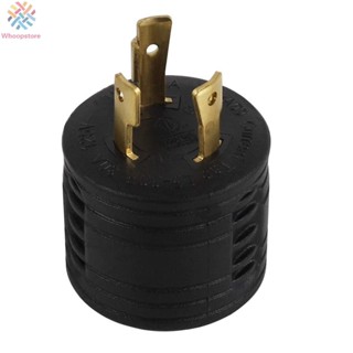 อะแดปเตอร์ปลั๊กเครื่องกําเนิดไฟฟ้า RV 30A 3 Prong L5 30P to TT 30R ทองแดง แบบพกพา