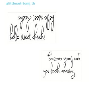 Alittlese สติกเกอร์กระจกไวนิล ลาย You Look Amazing สําหรับติดตกแต่งห้องน้ํา 1 ชิ้น