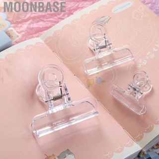 Moonbase Clear Plastic Clips Clamps Multi Purpose  Snack Sealing  Long Tail