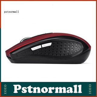 Pstnormall เมาส์เกมมิ่งไร้สาย 24GHz 1200DPI ออกแบบตามสรีรศาสตร์ USB สําหรับ PC แล็ปท็อป